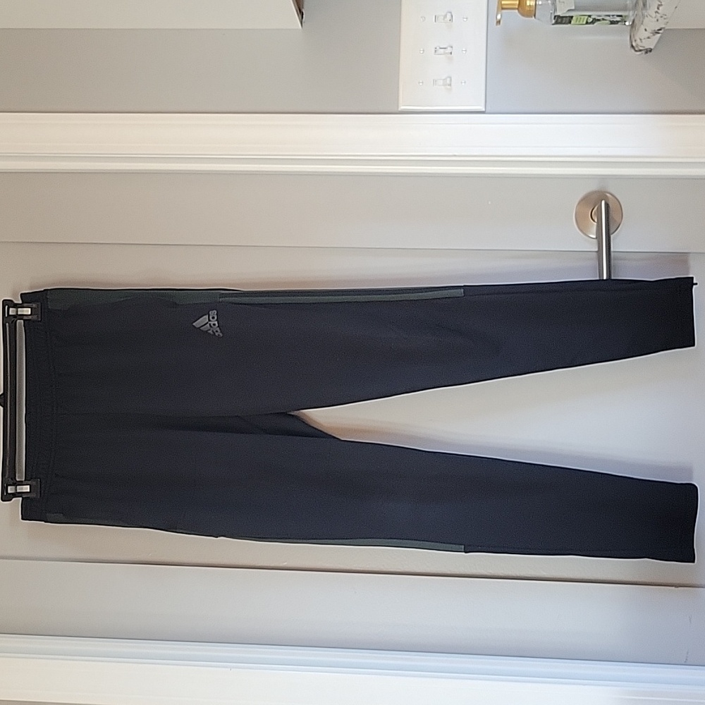 Adidas Black with Gray Athletic Pants